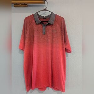 Oakley Men's Red Polo Shirt